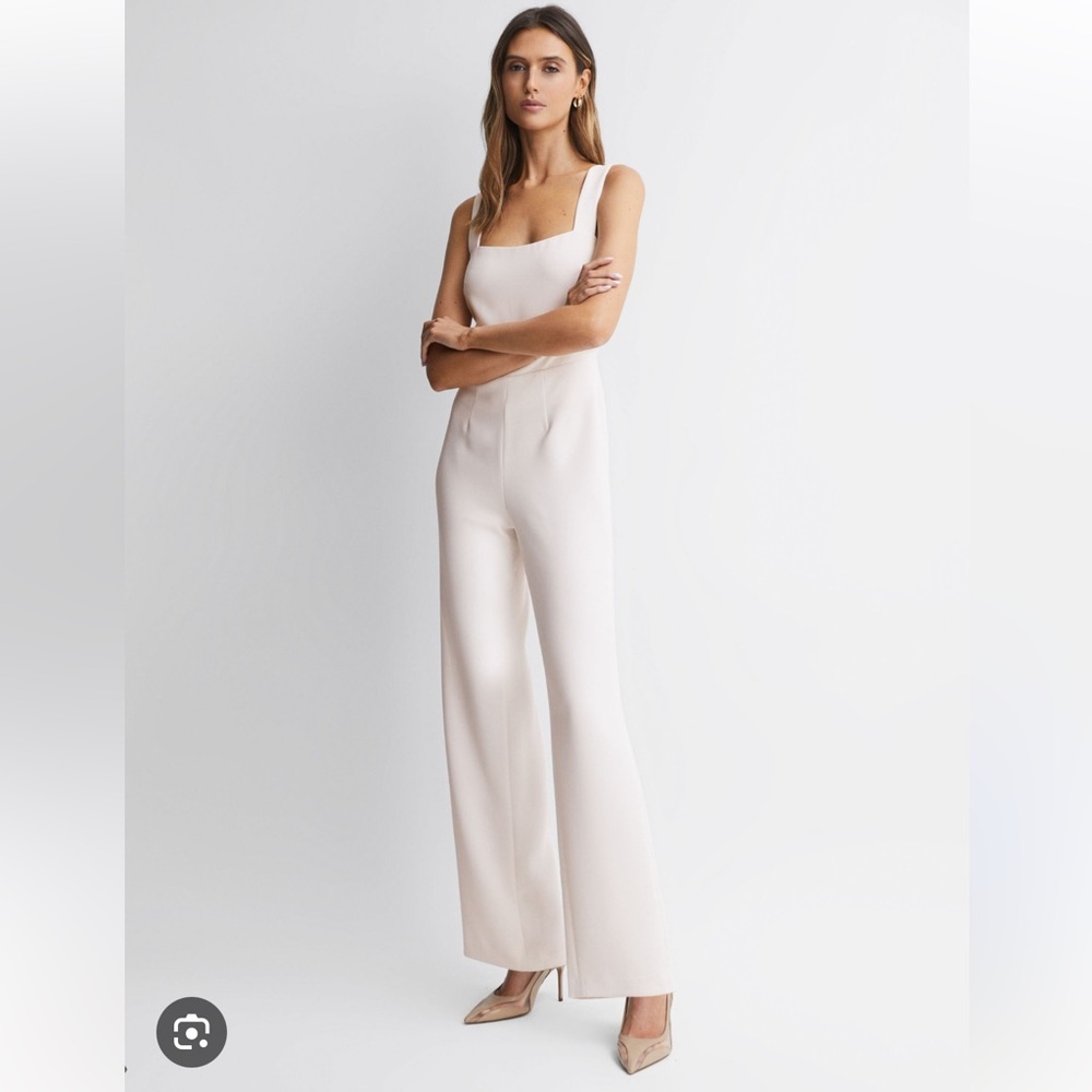 Elegant Cream Jumpsuit